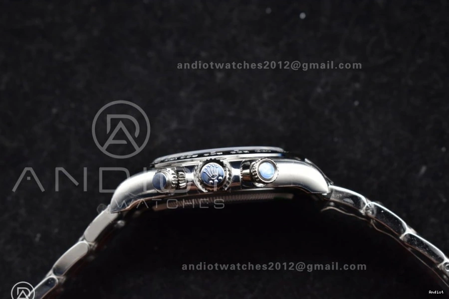 SBF 1:1 Factory VS Steel 126500 Black Rolex Daytona Movement 1051 904L SL4801 SunProtective Dial in 0810